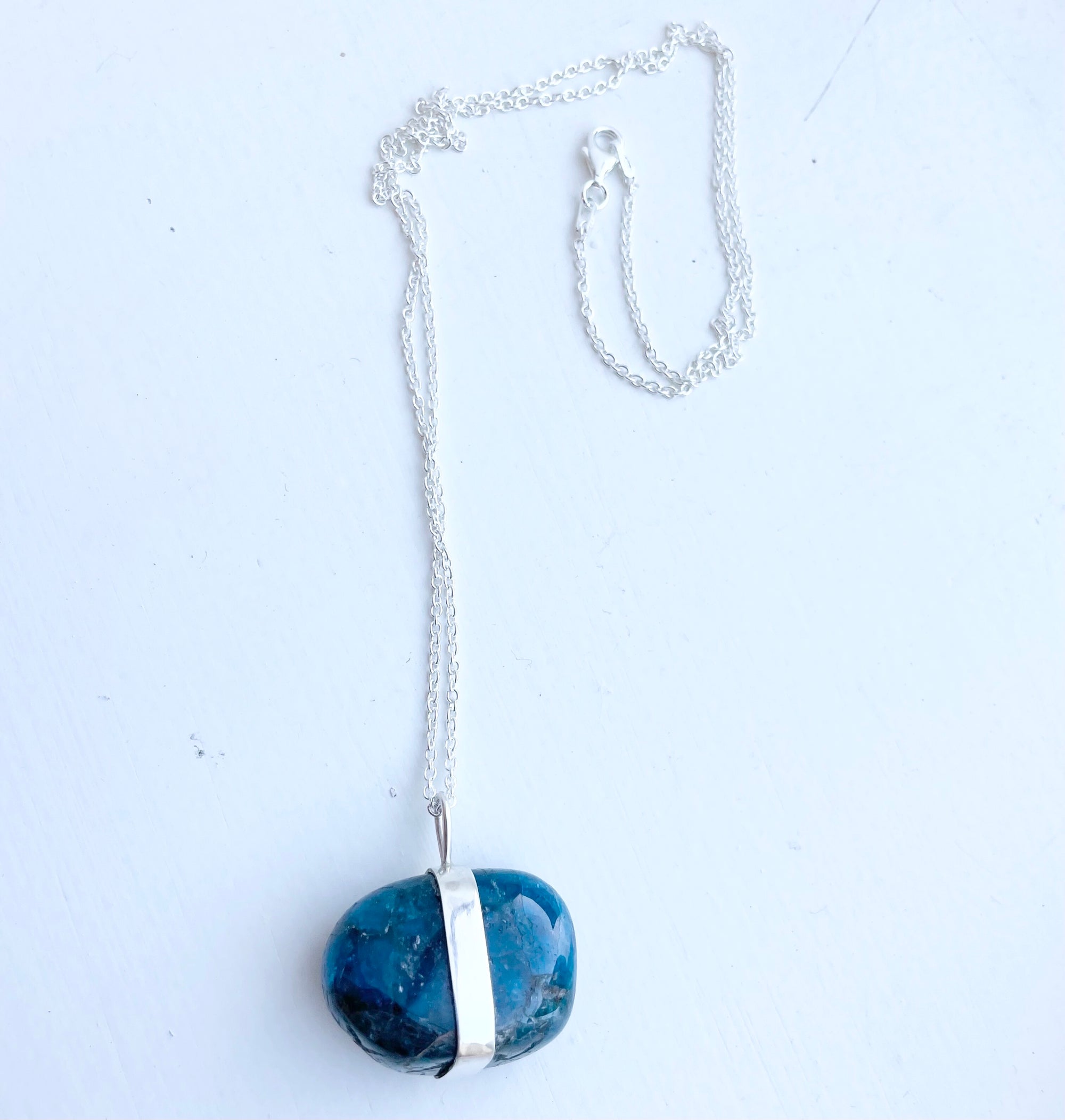 Down to Earth Apatite necklace
