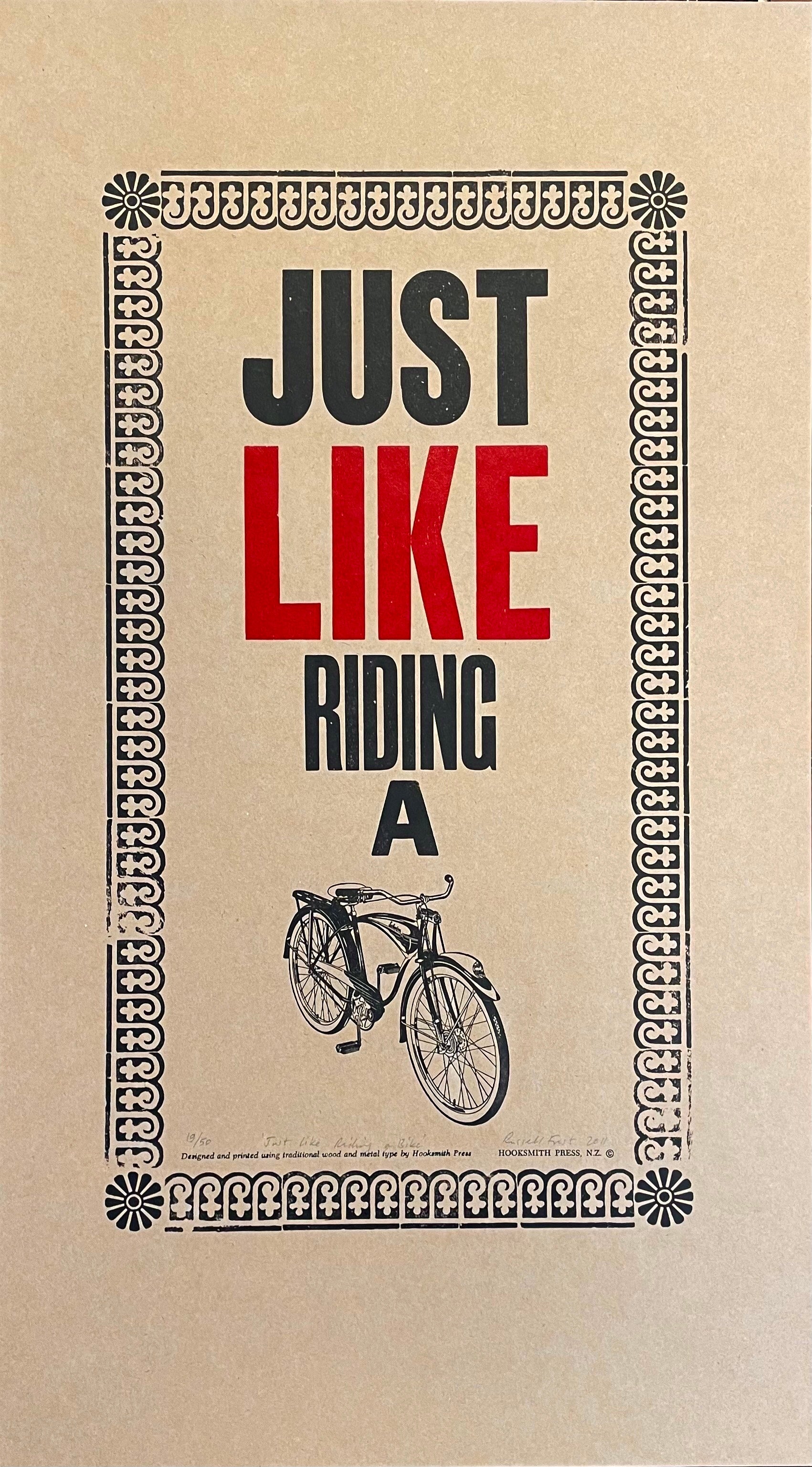 Just Like Riding a Bike