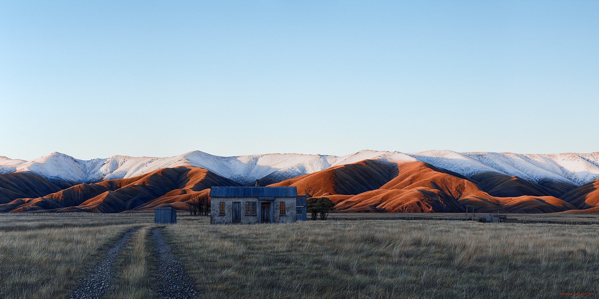 Before Falling Dusk at the Hawkins, Central Otago