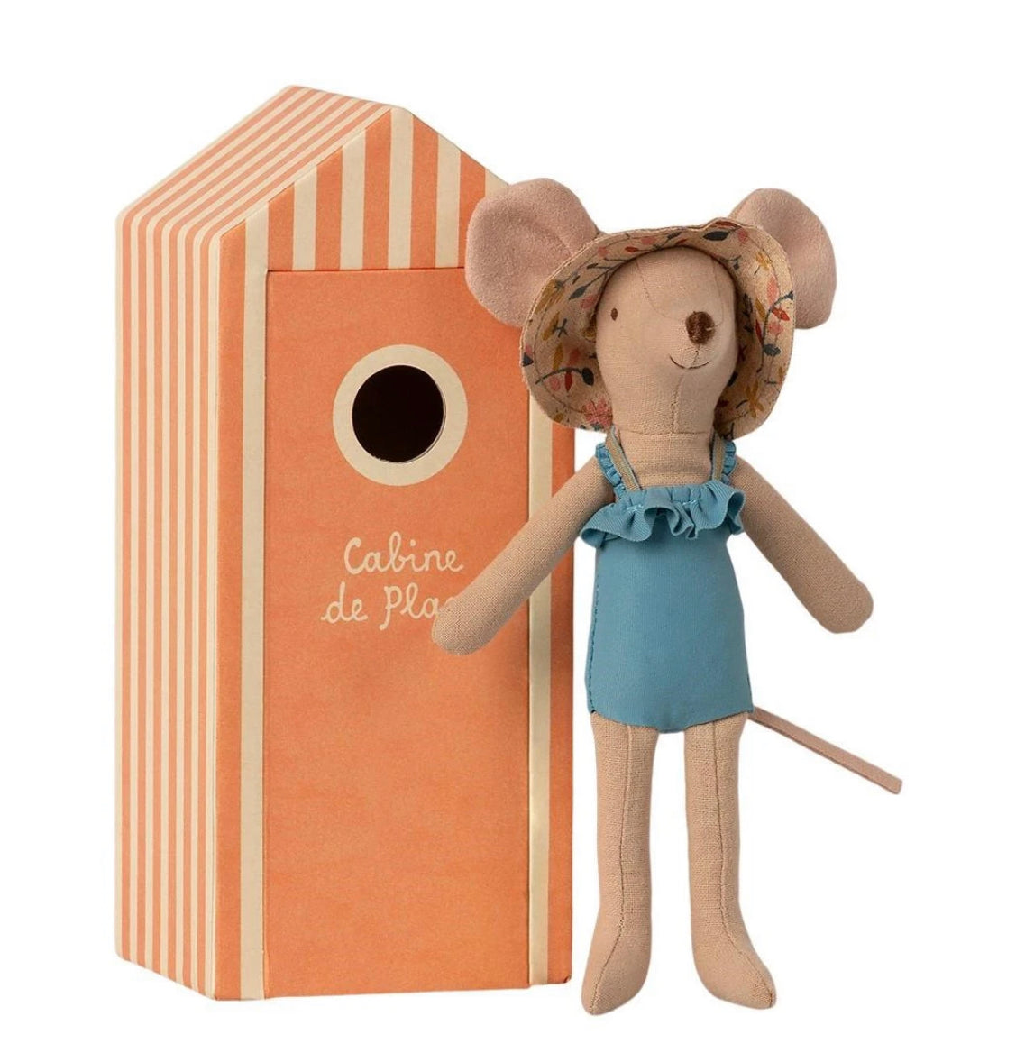 Mama Mouse with Beach cabin