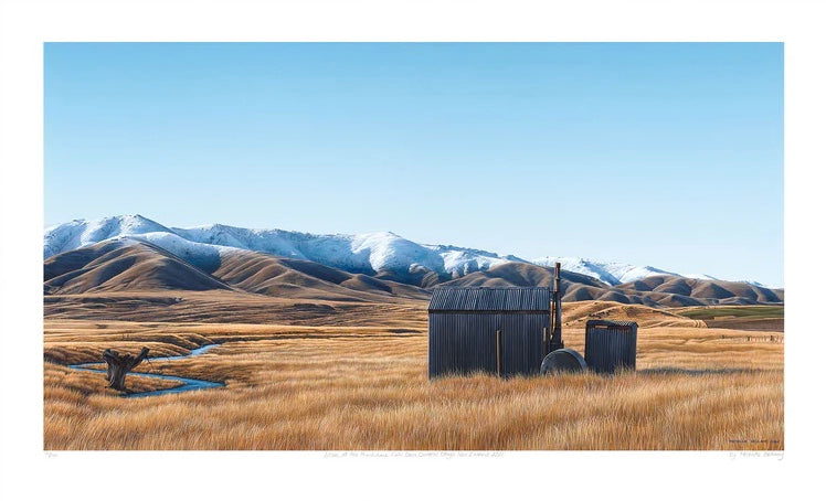 Alone at the Hawkduns, Falls Dom , Central Otago, New Zealand