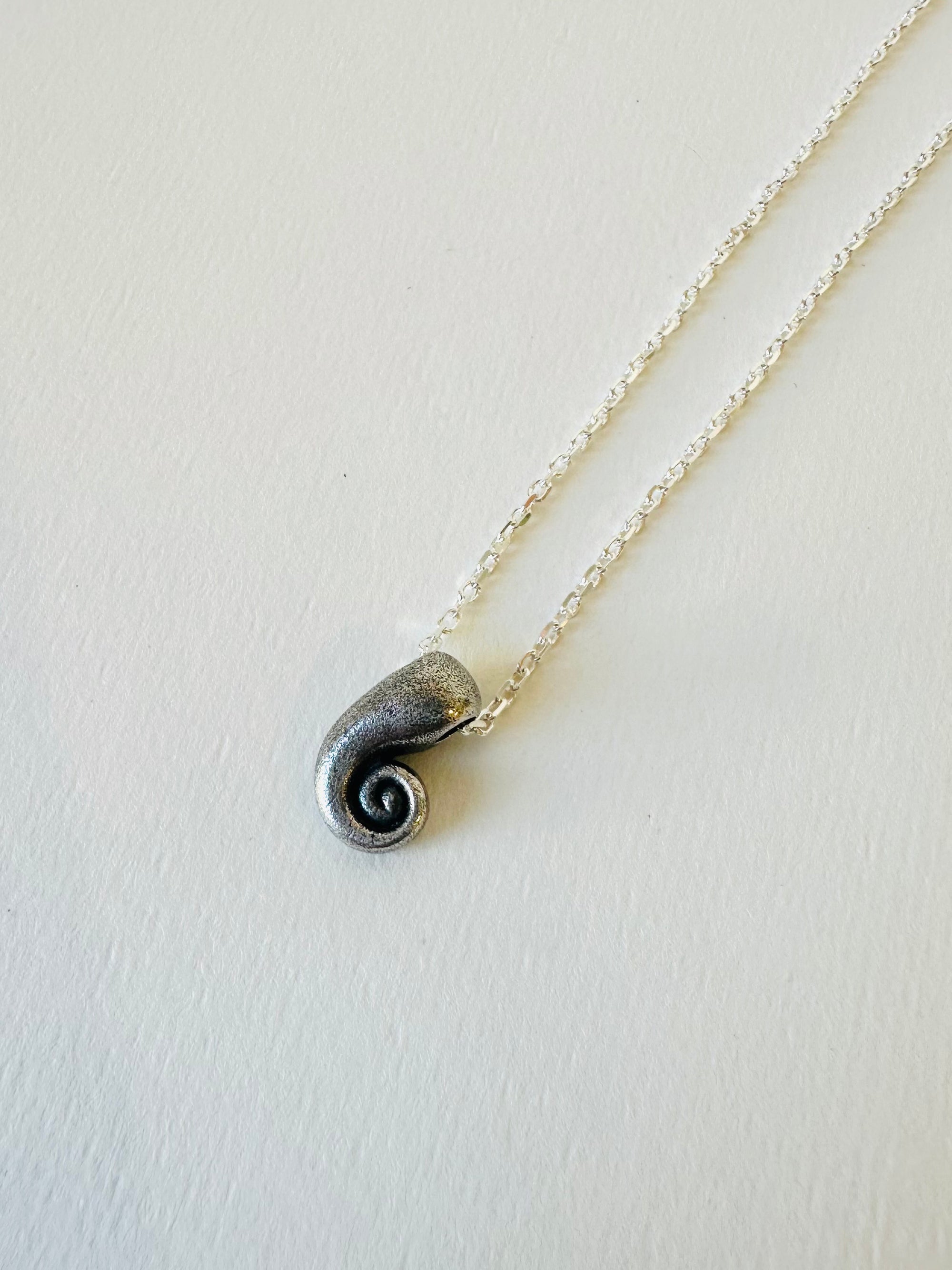 Mini Koru pendant necklace