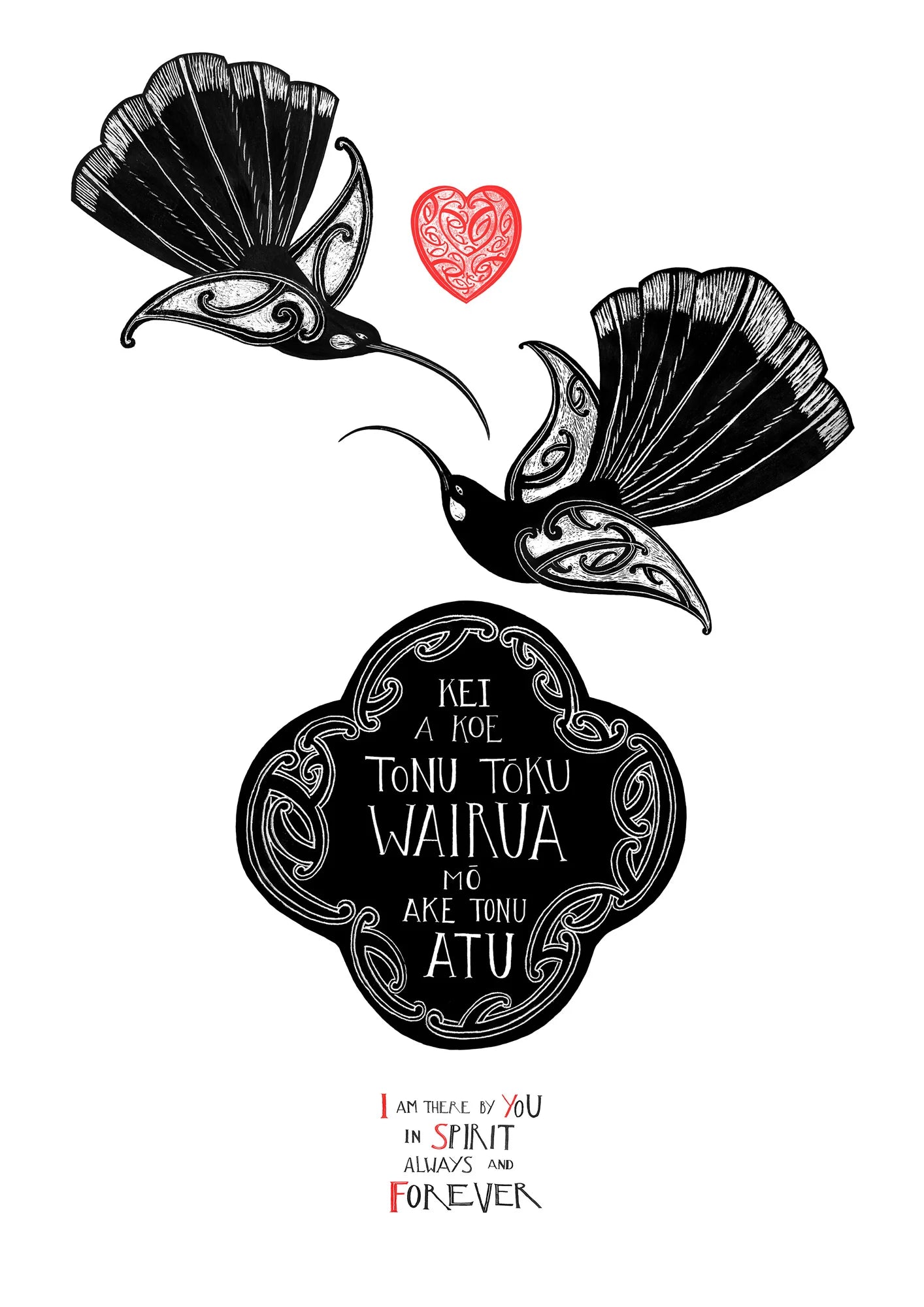 Limited Edition Print |Huia Wairua