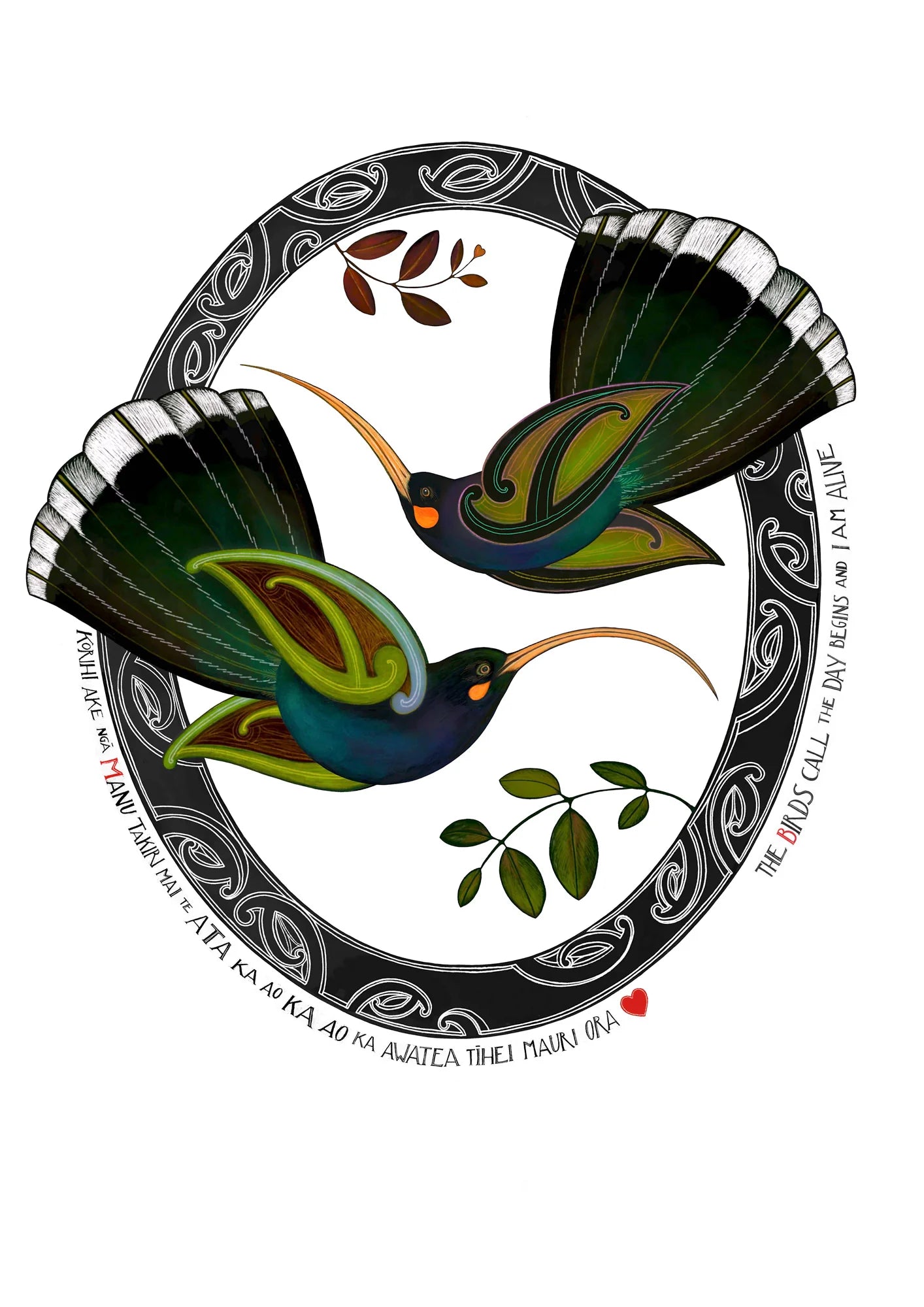 Limited Edition Print | Tumanako Huia