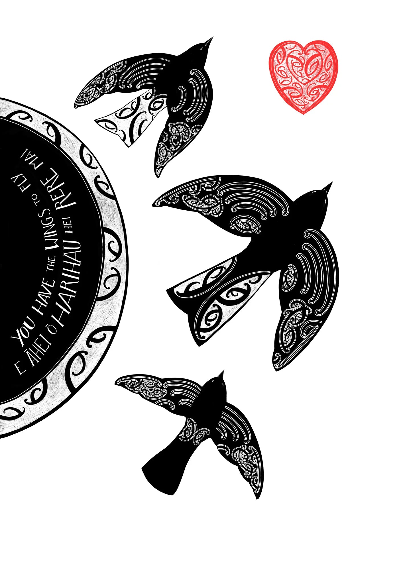 Limited Edition Print |Hei Rere Mai