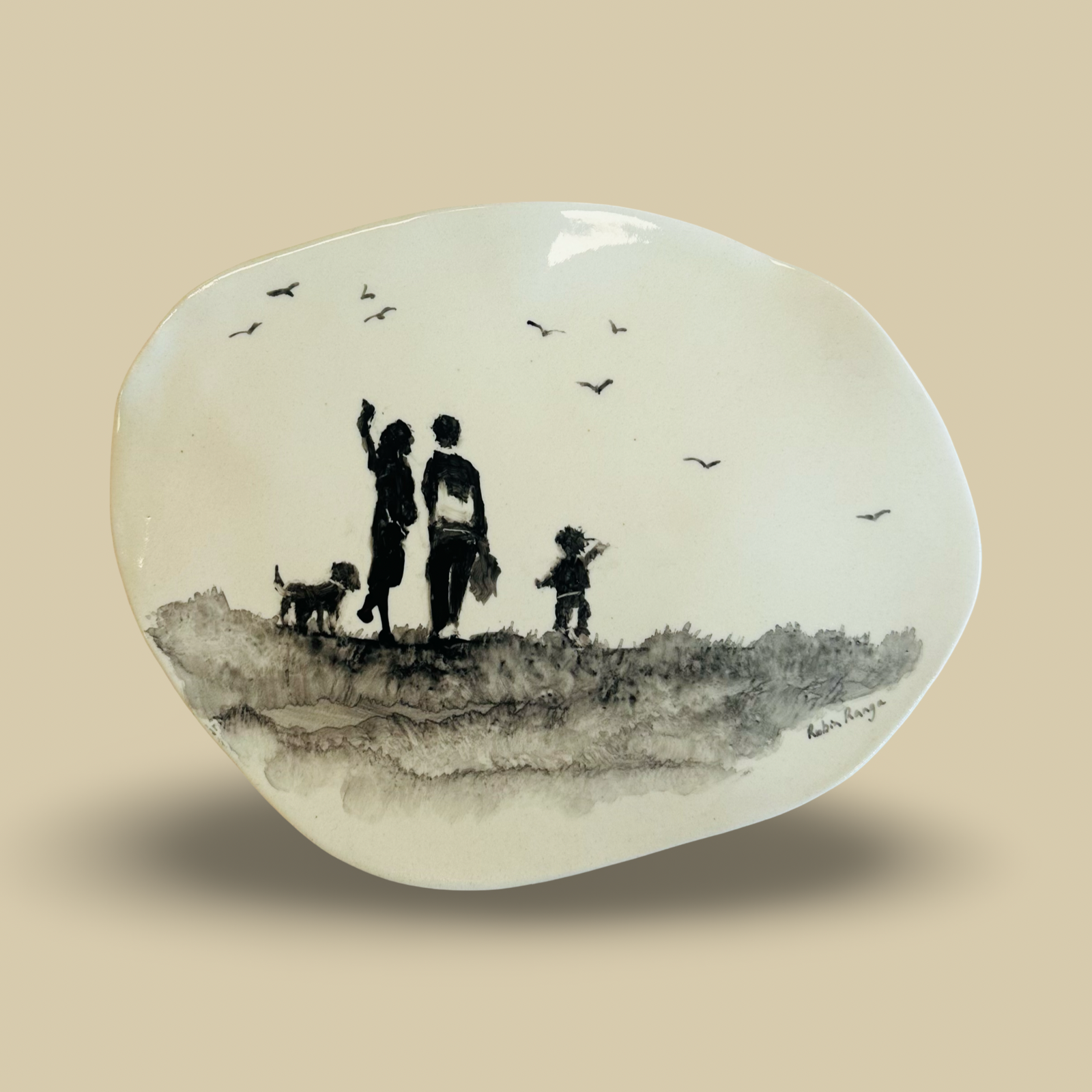 'There's only one of me' Ceramic Plaque 1