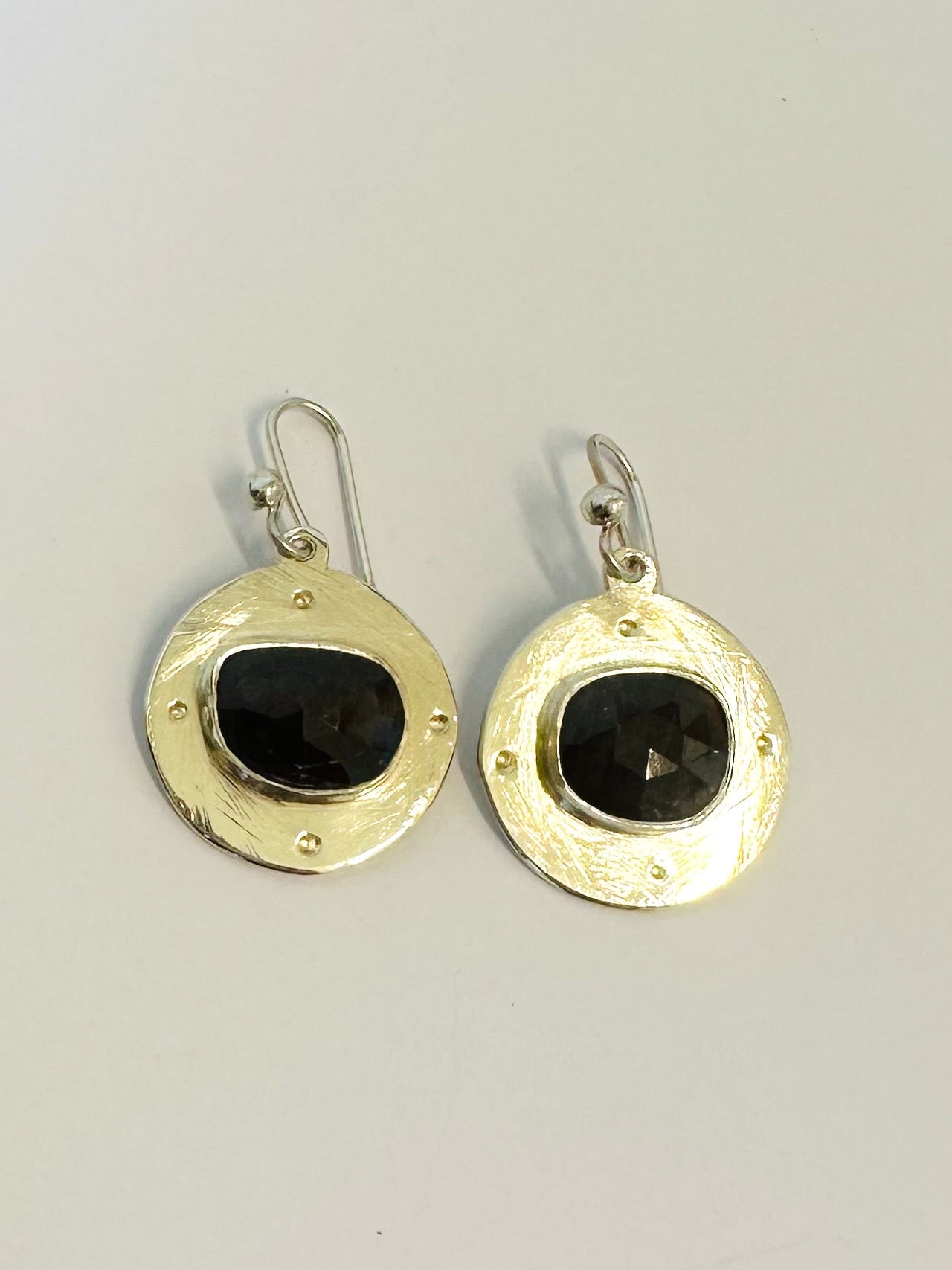 Ruby Earrings - Sterling Silver