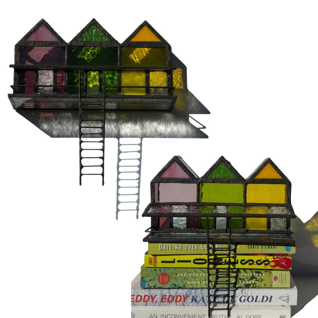 Property Ladder Triplex sculpture