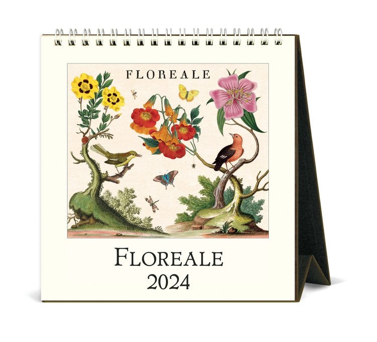 Cavallini Floreale Calendar 2024