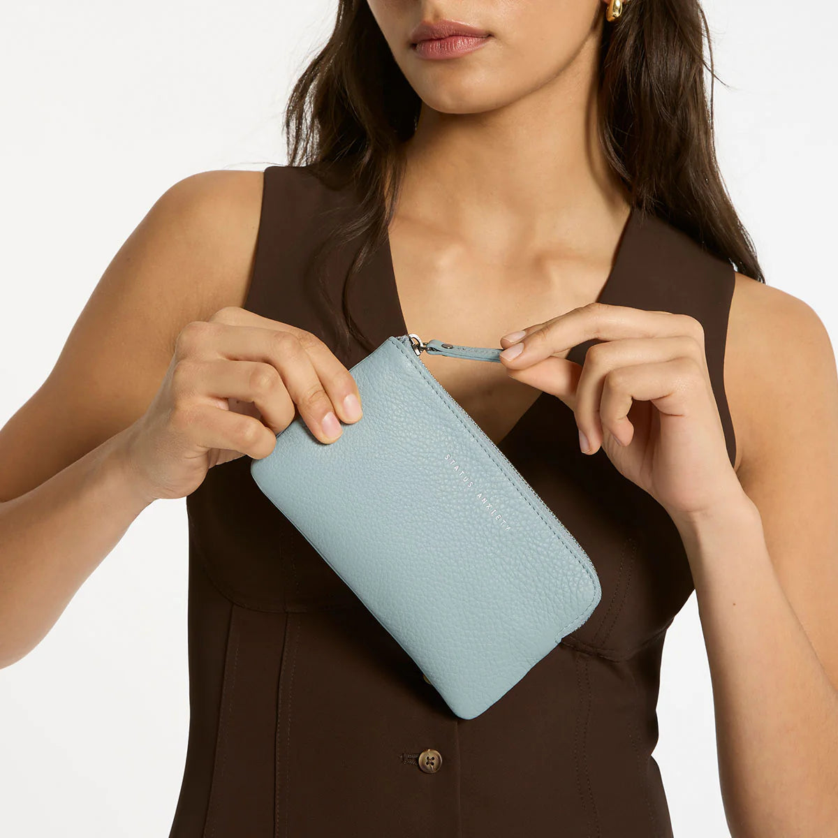 Avoiding Things Wallet - Khaki, Rouge, Powder Blue