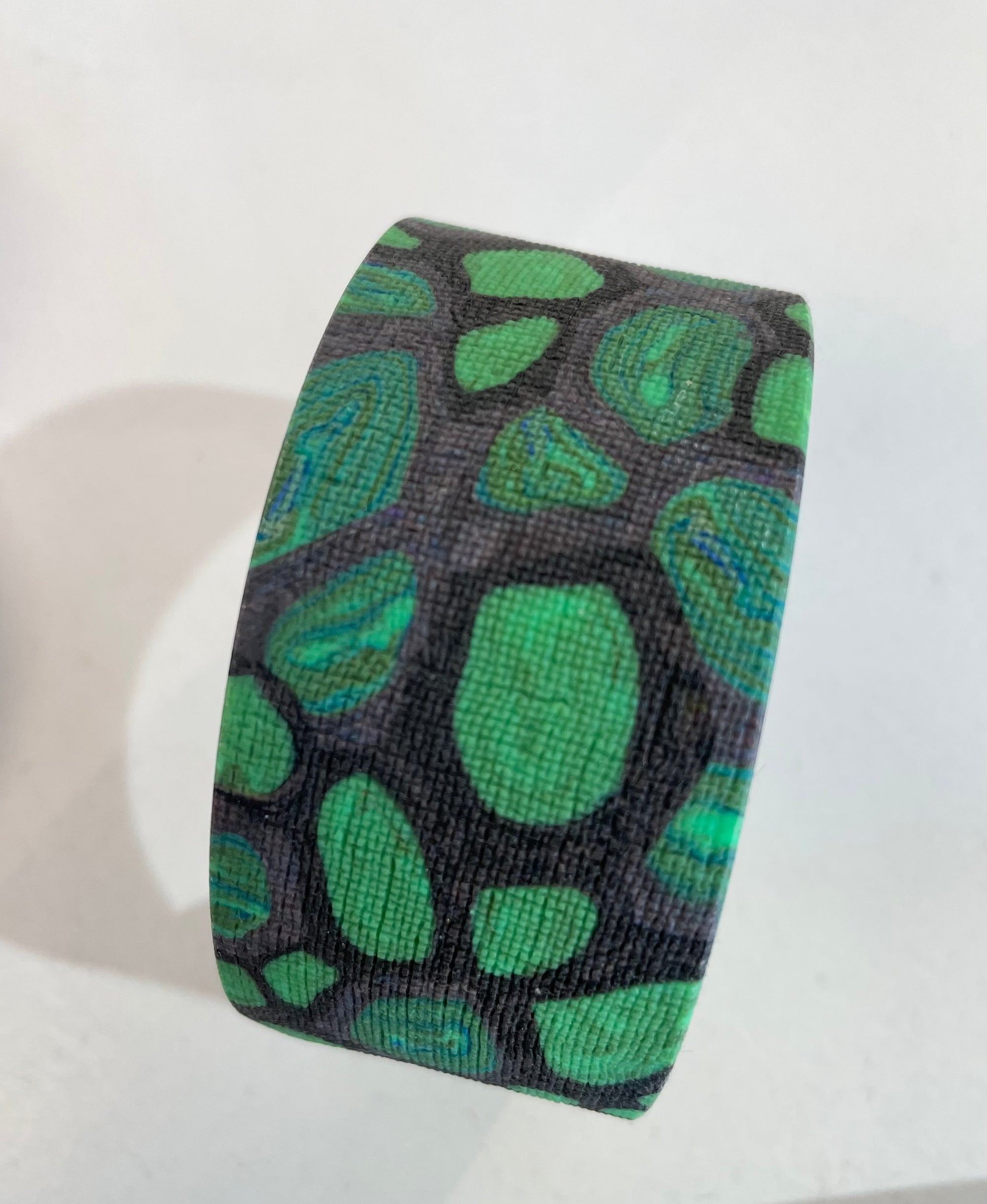 Cobblestone Bangle - Green