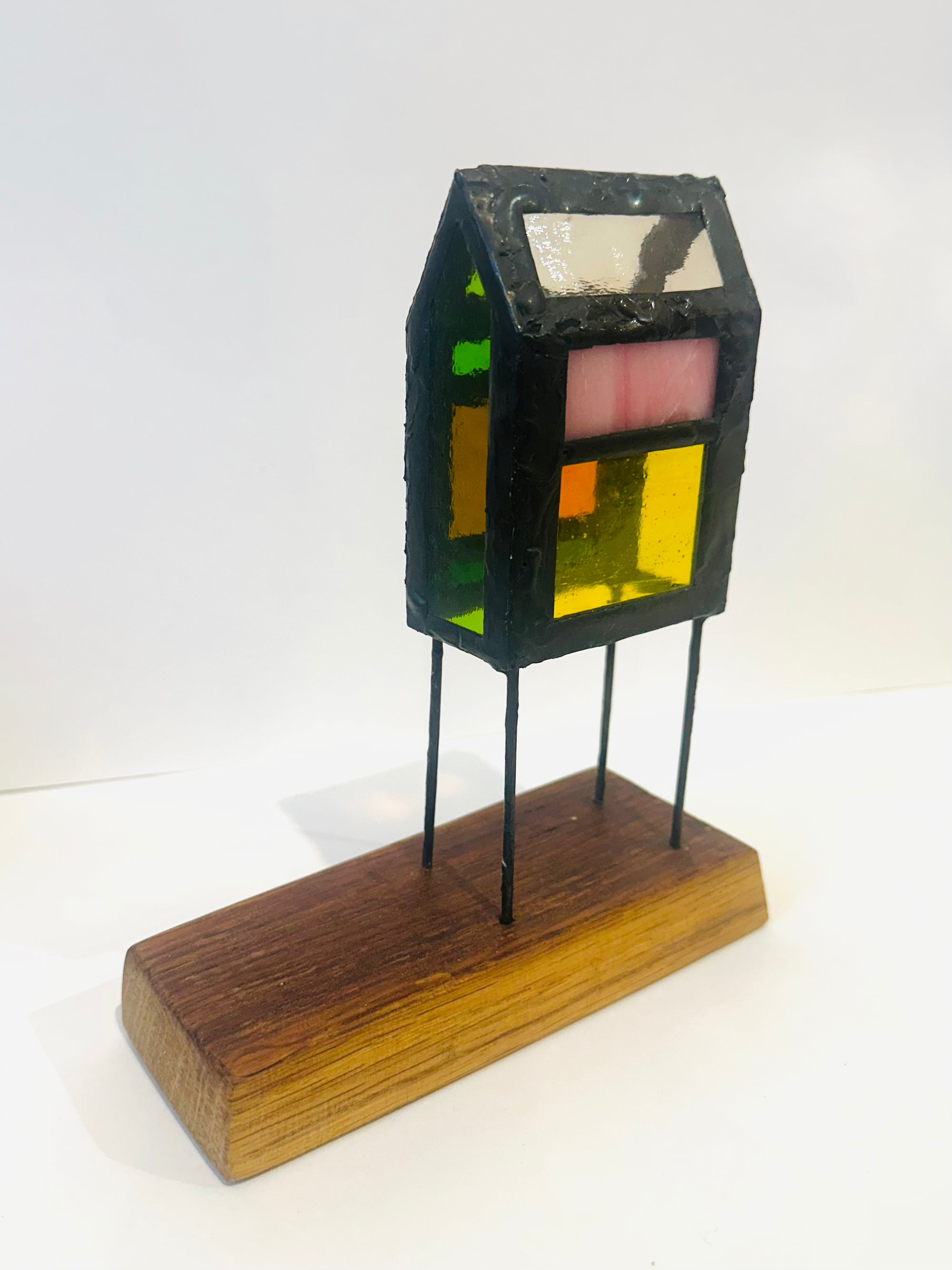Striped House Sculpture