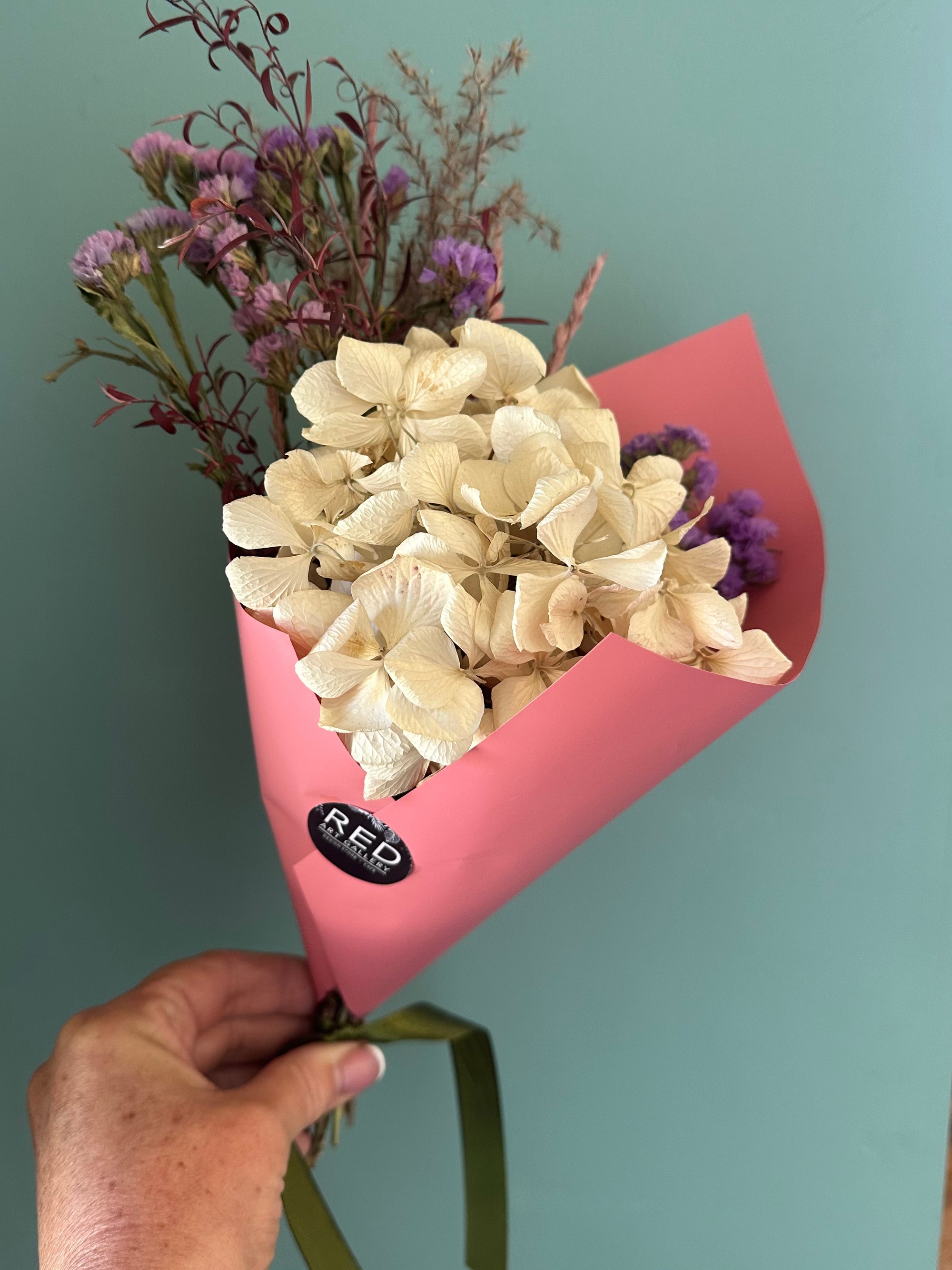 Dried flower bunch