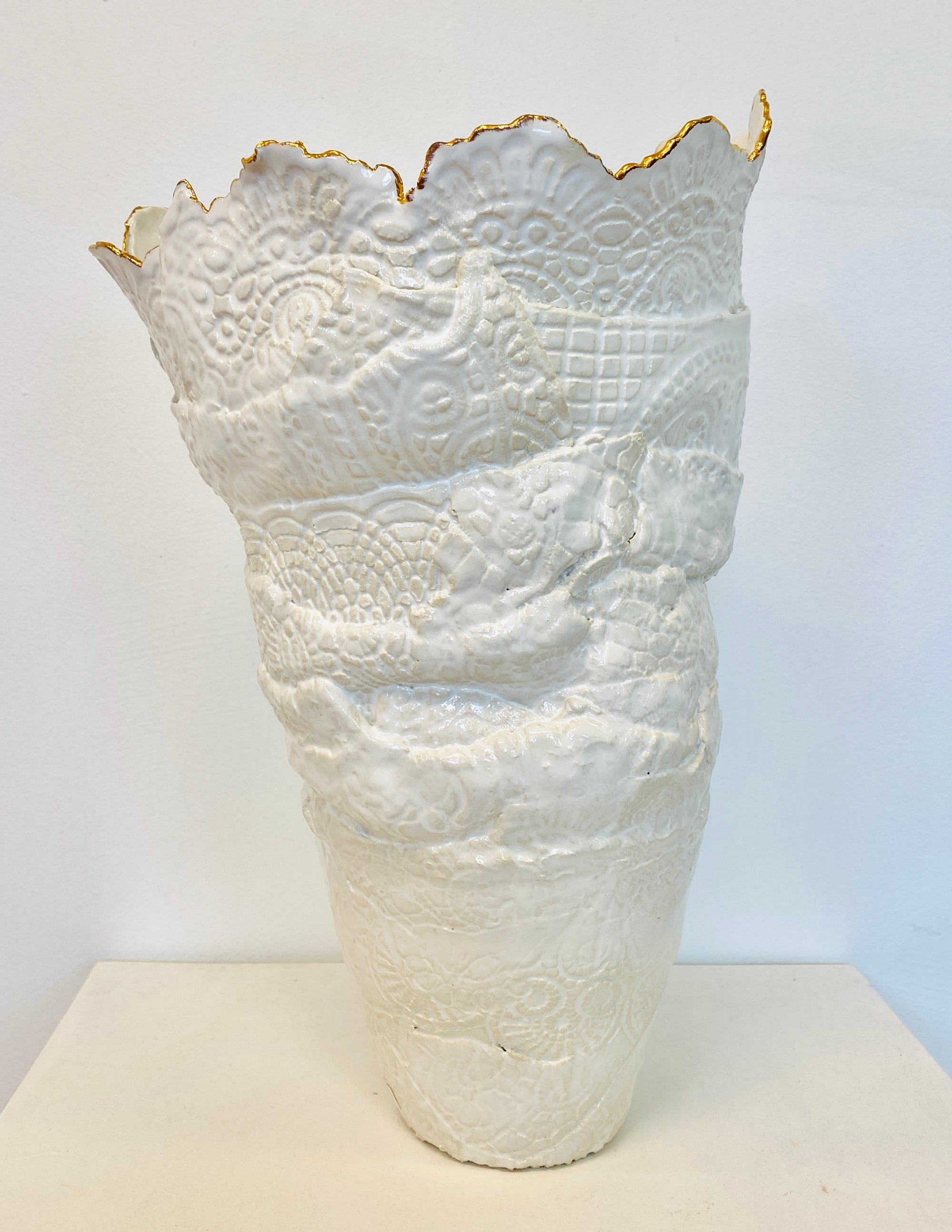 Large Lace Vase