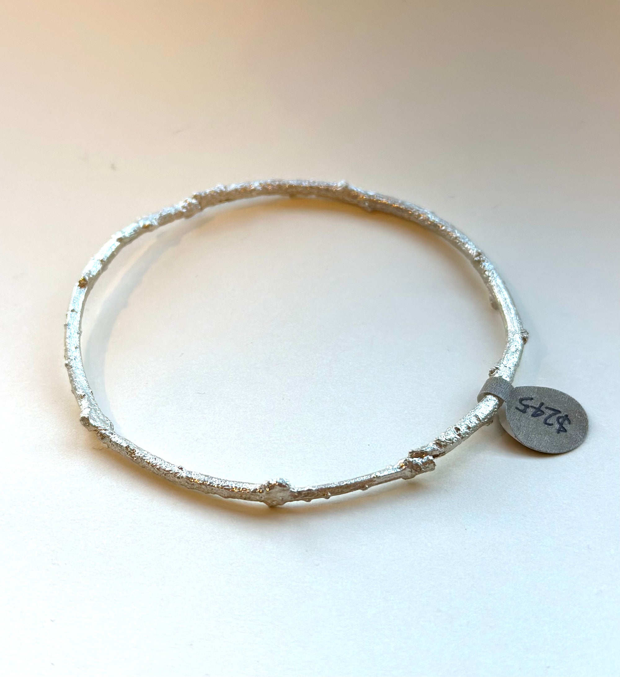 Silver Briar Branch Bangle