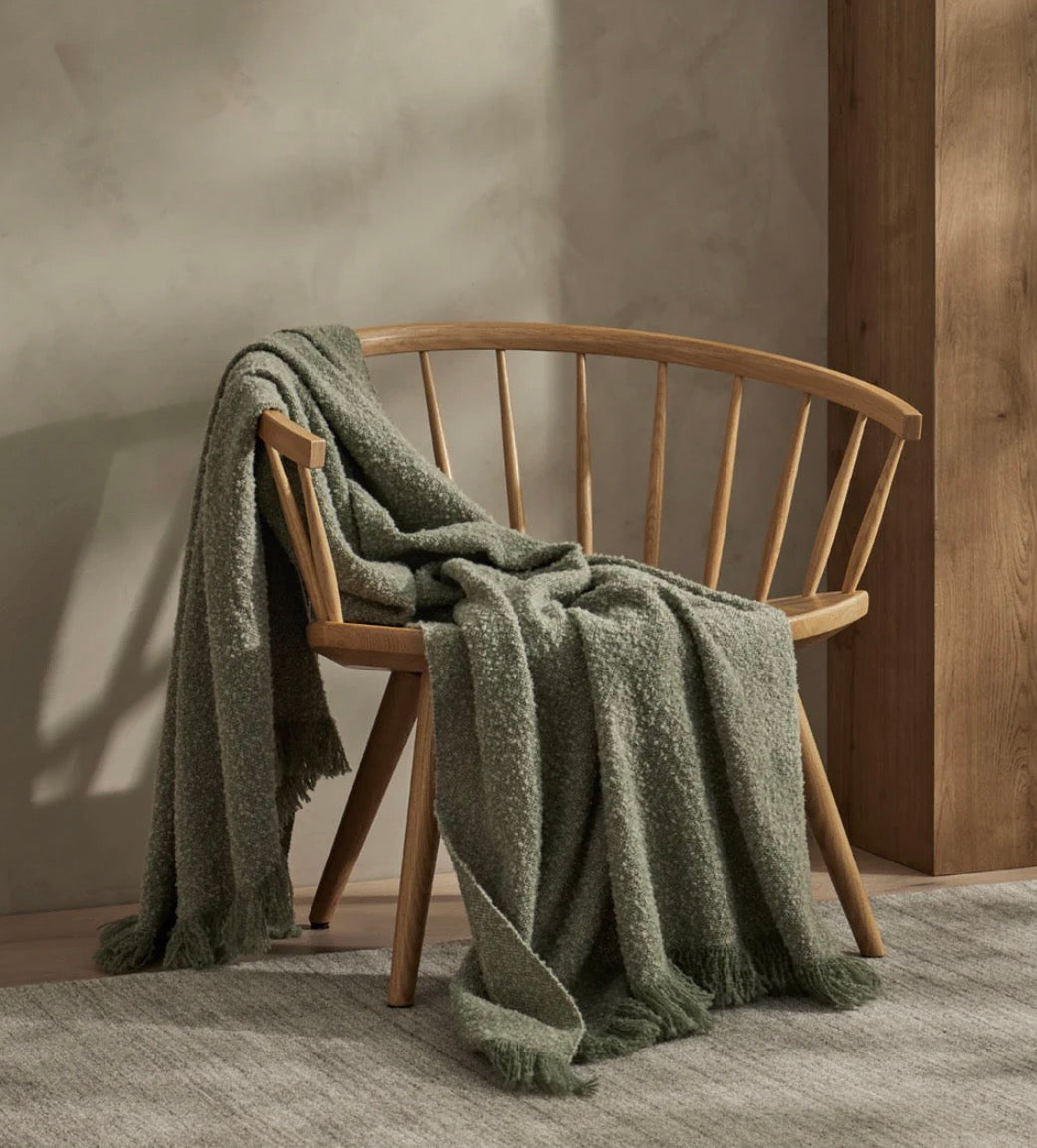 Clive Wool Throw | Boucle