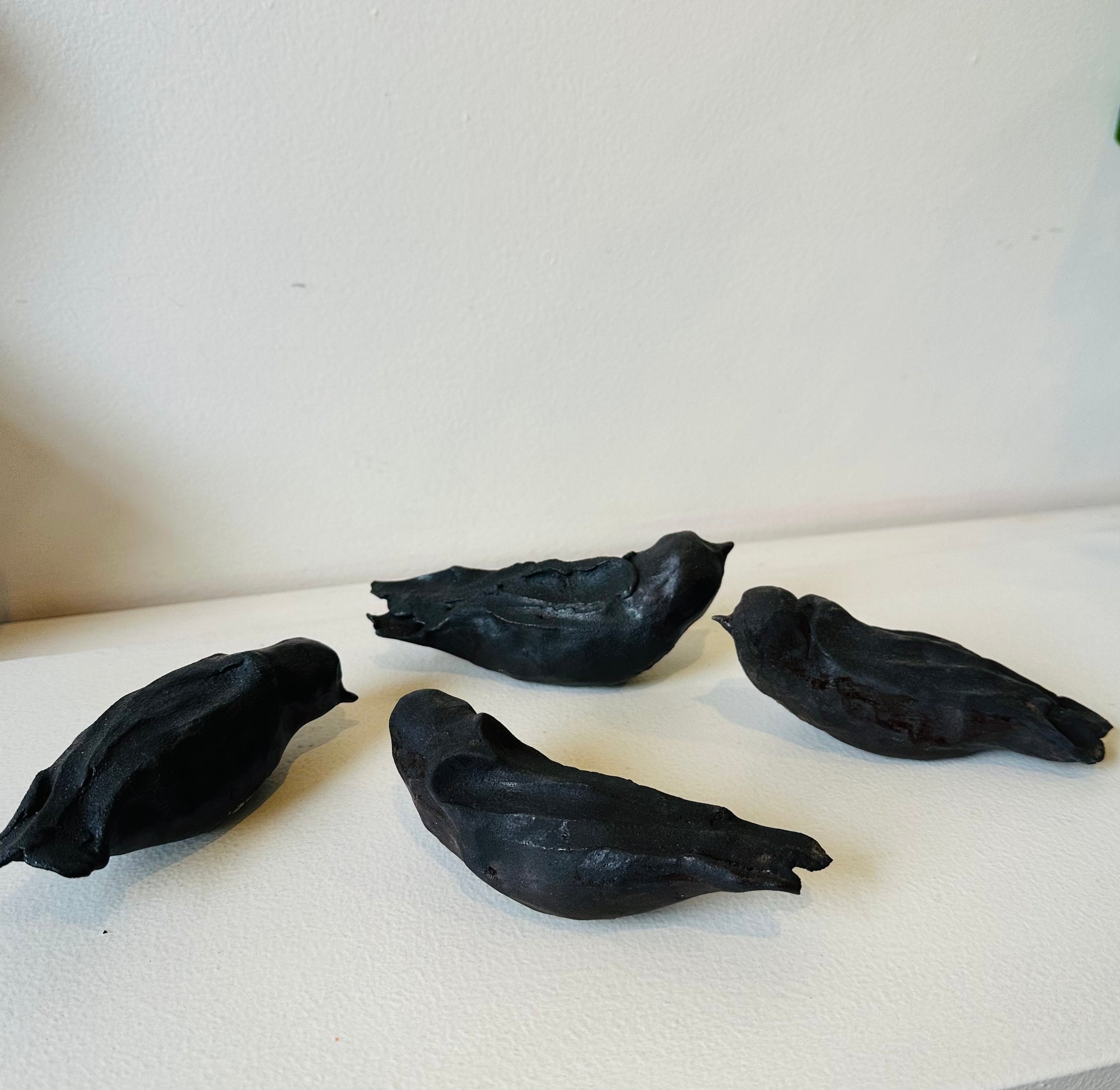 Sitting Bird Sculpture