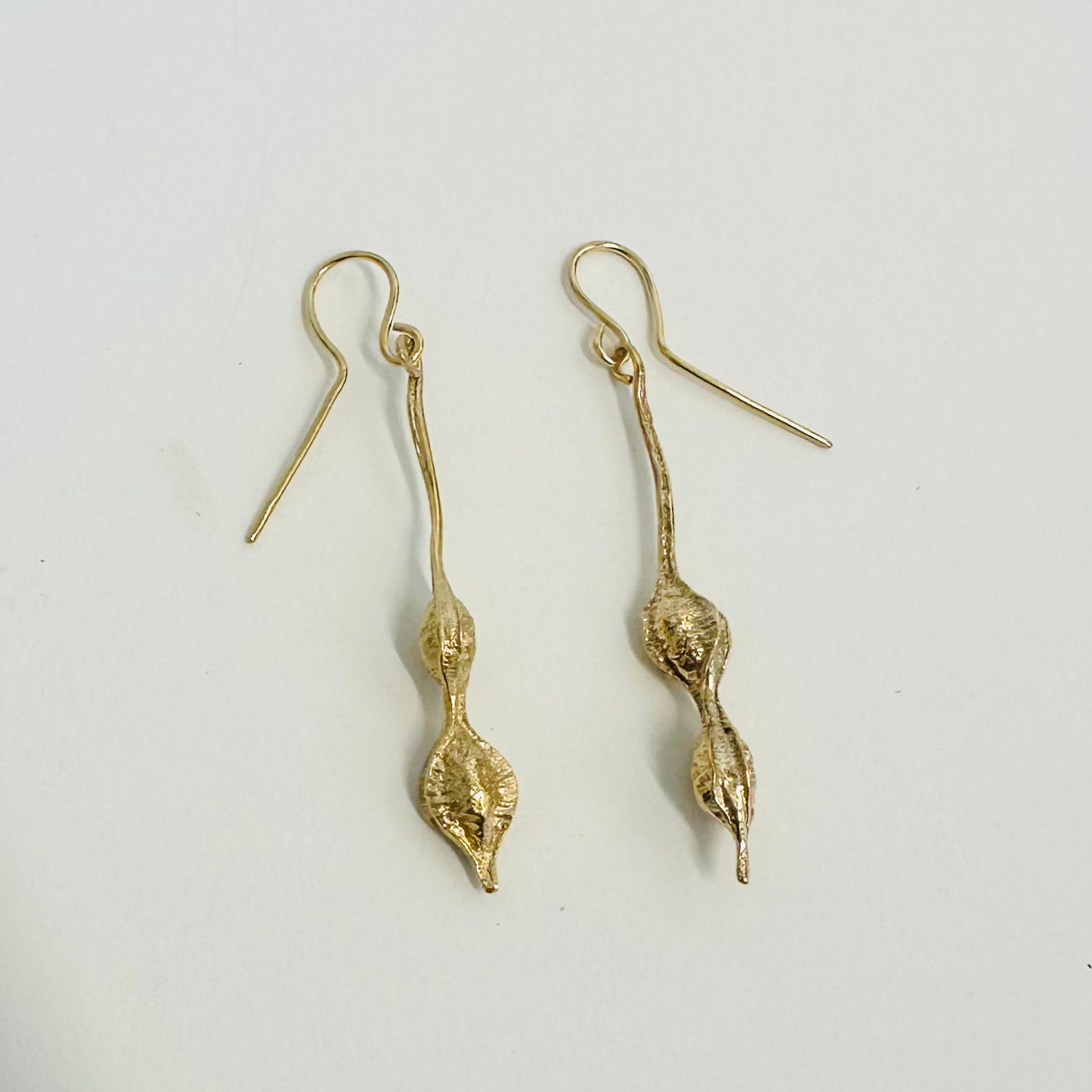 Kowhai Earrings - Gold