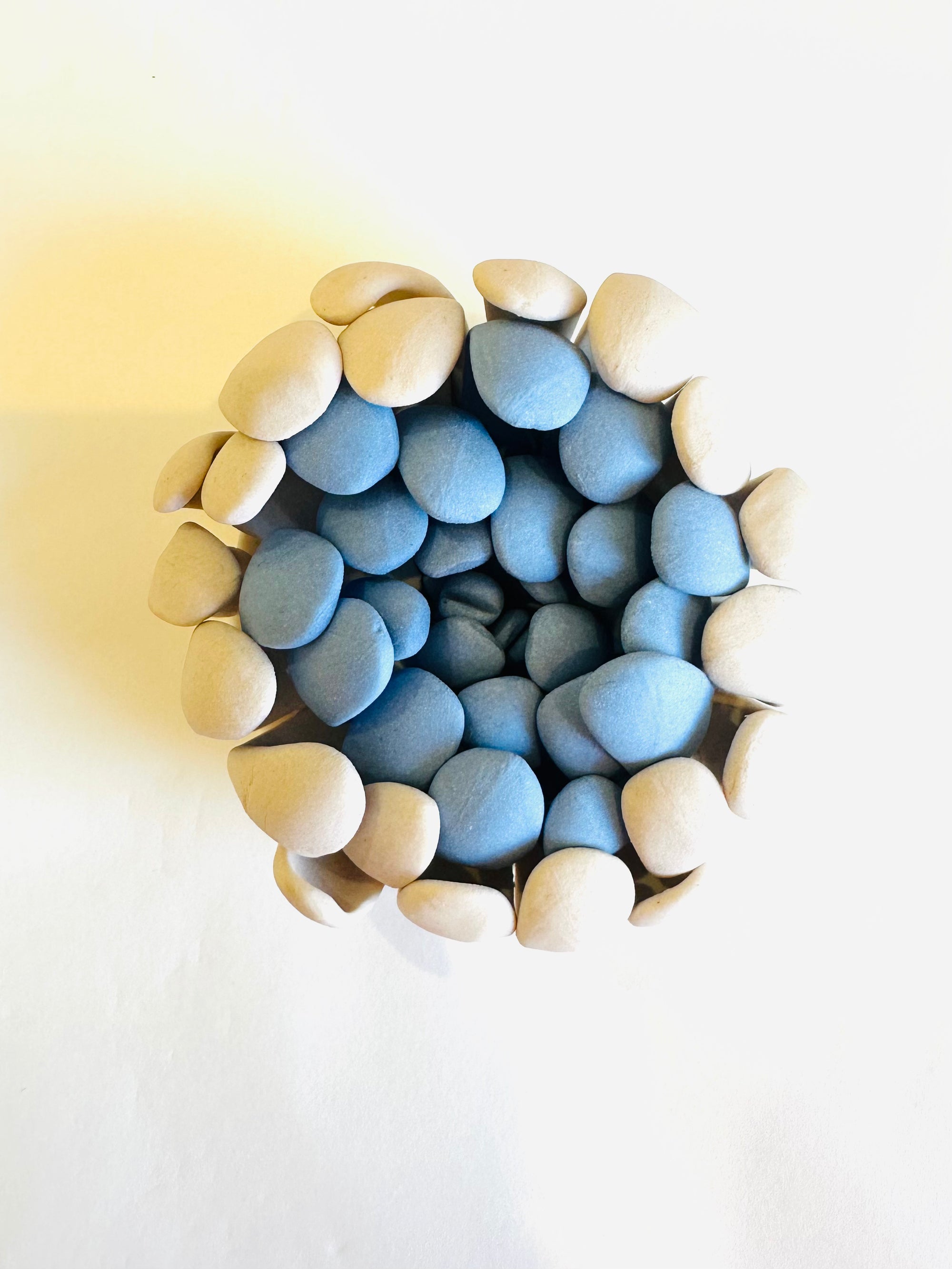 Blue and Pink Dahlia Large