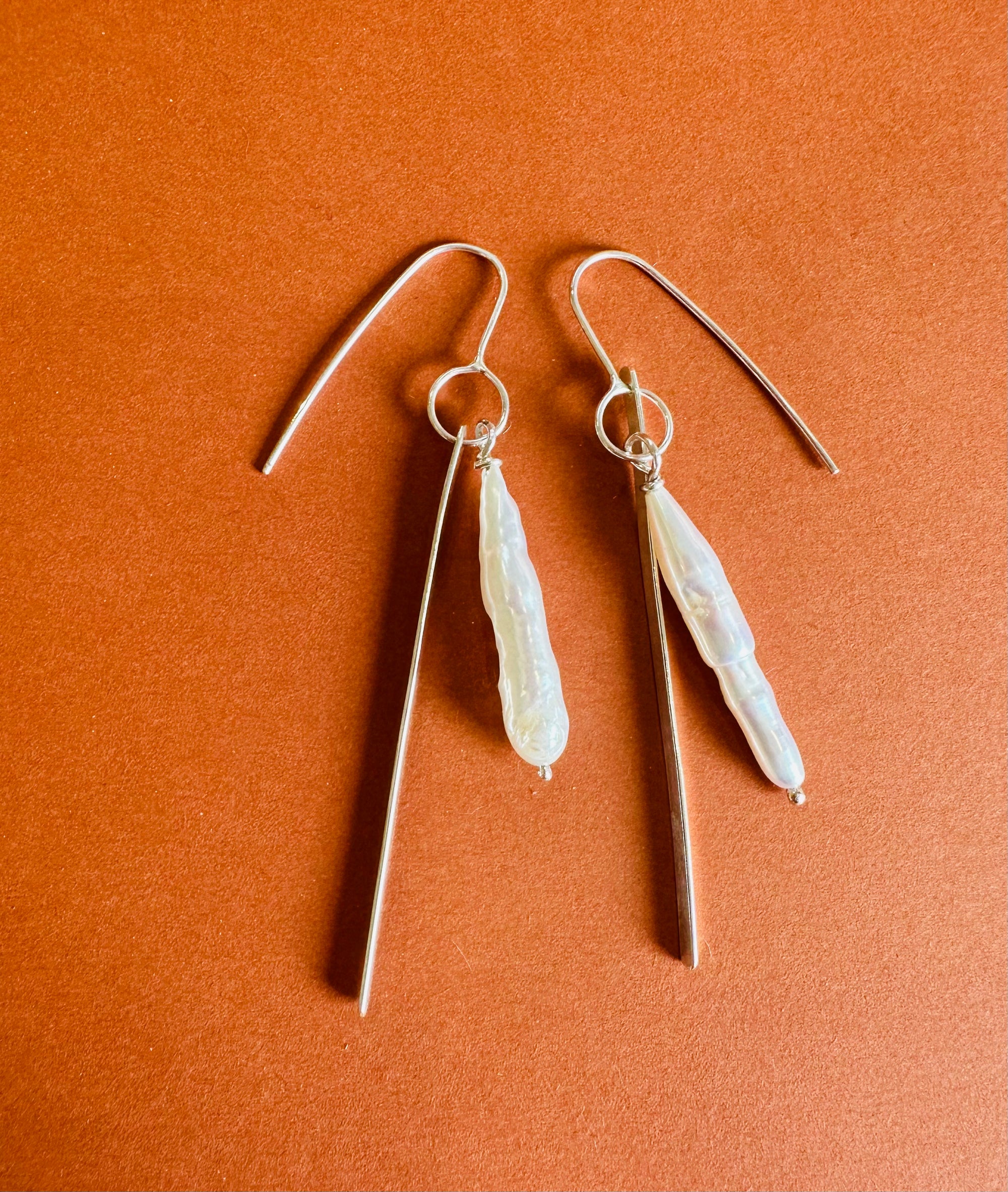 Long Freshwater Pearl Dangles