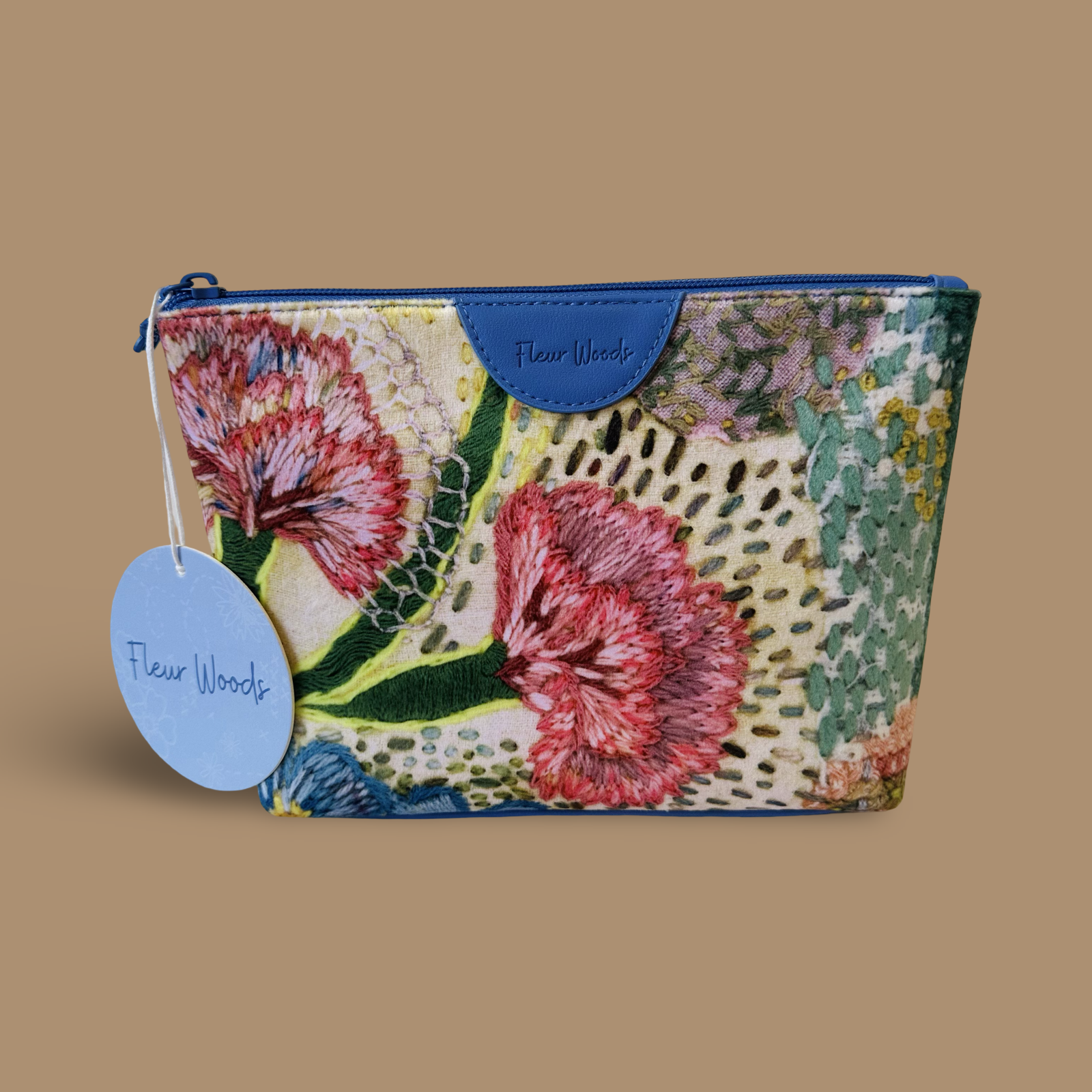 Meadow - Velvet Cosmetic Pouch