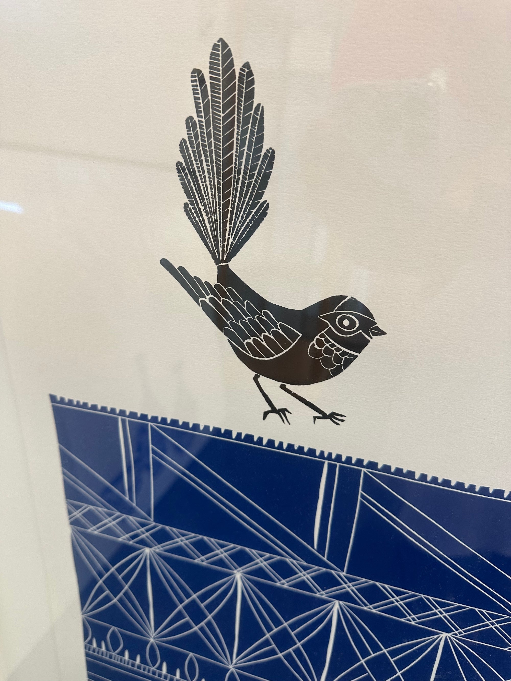 Pacific Blue with Fantail