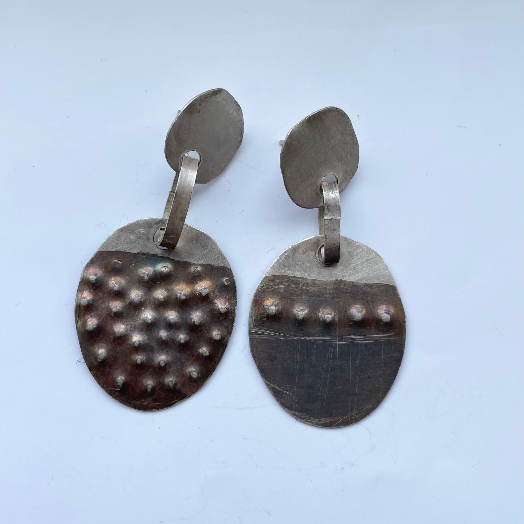 Sterling Silver earrings (shields) #3