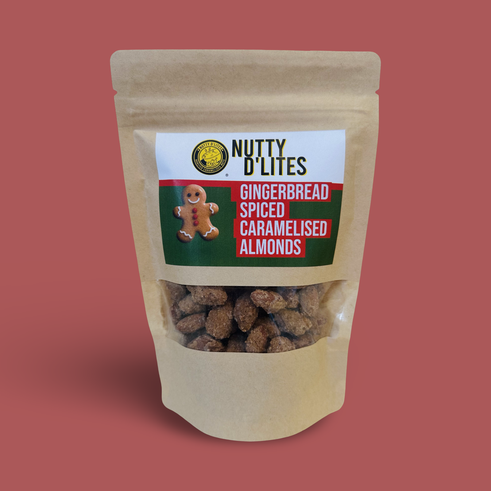 Nutty D’LitesGingerbread Spiced Caramelised Almonds