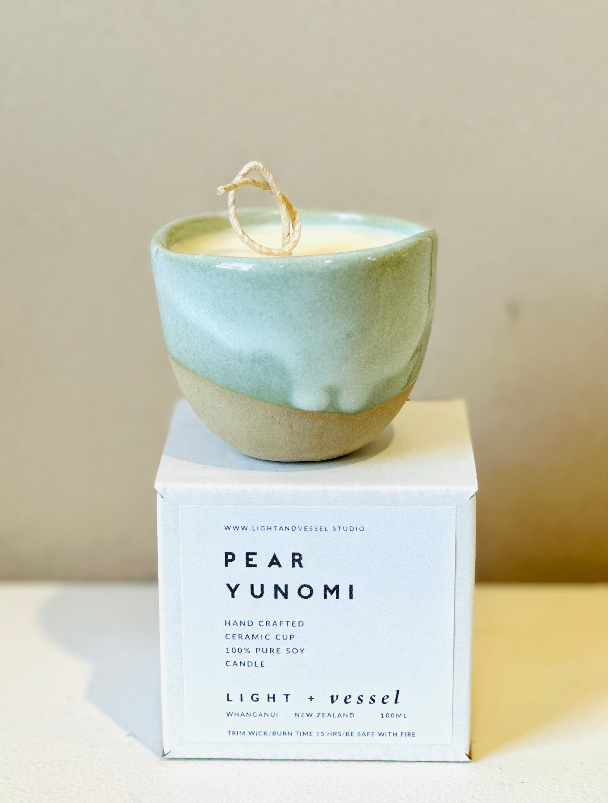 Pure Soy Candle in Ceramic Cup