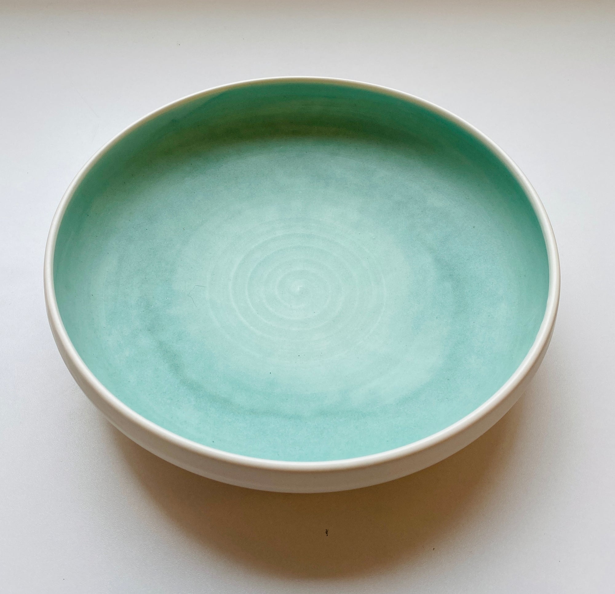 Teal & White Bowls