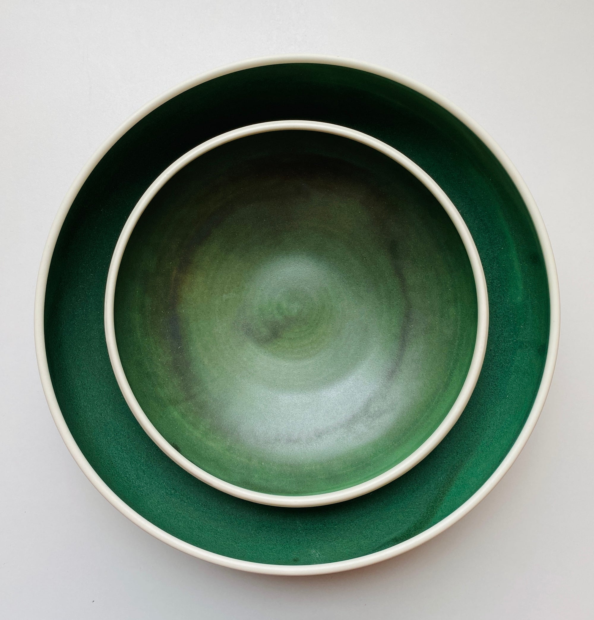 Jade & White Bowls