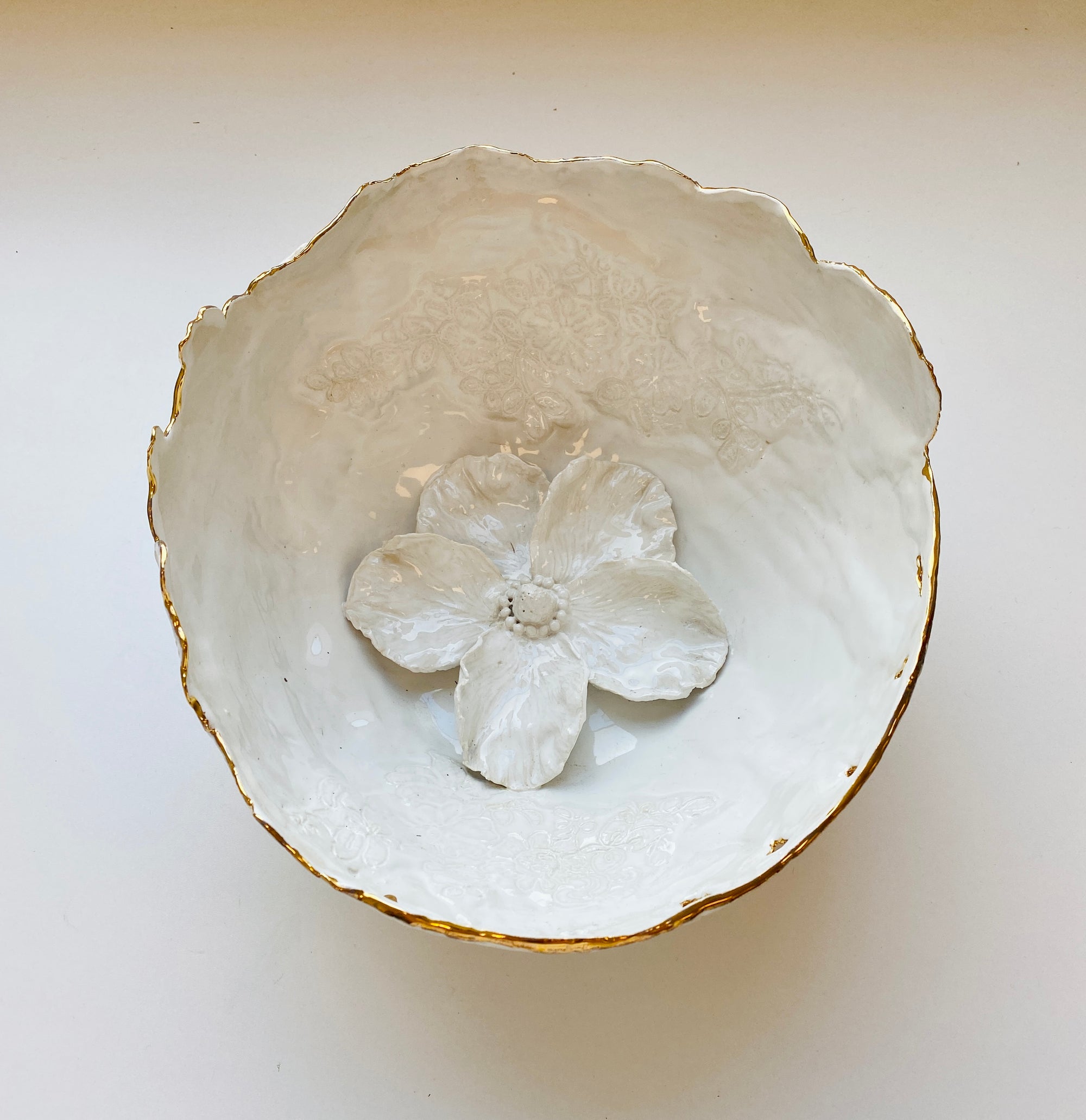 Lace Fragments Bowl