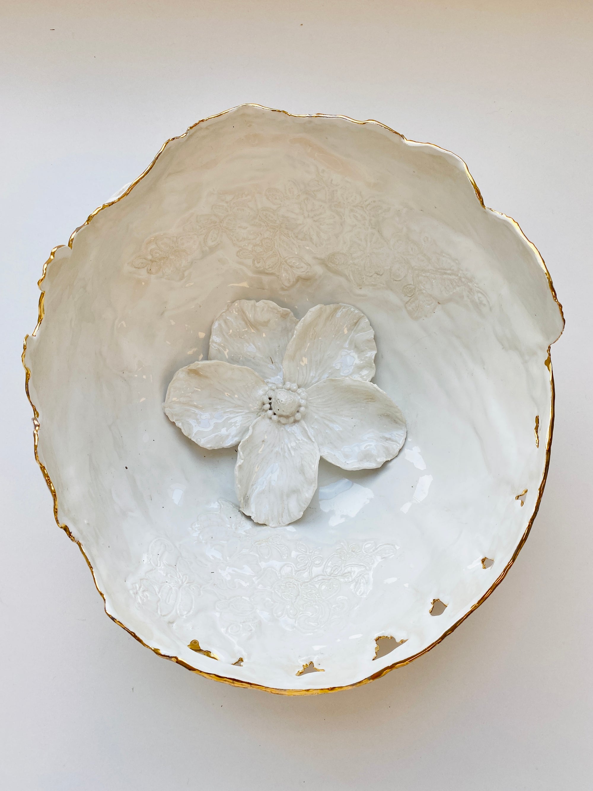 Lace Fragments Bowl