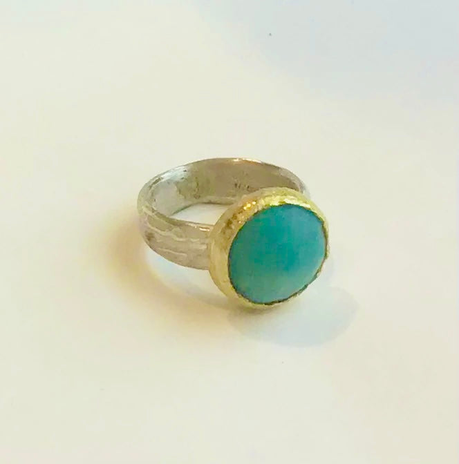 Amazonite Ring