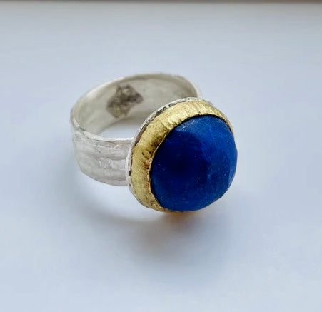 Lapis gold Barry Clarke Ring