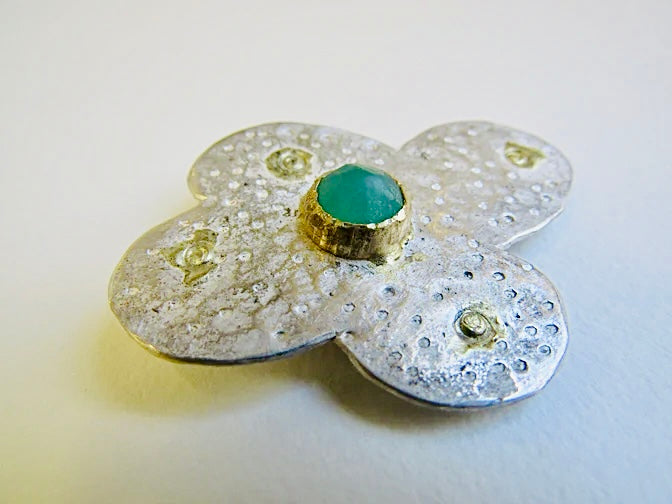 Shamrock Brooch