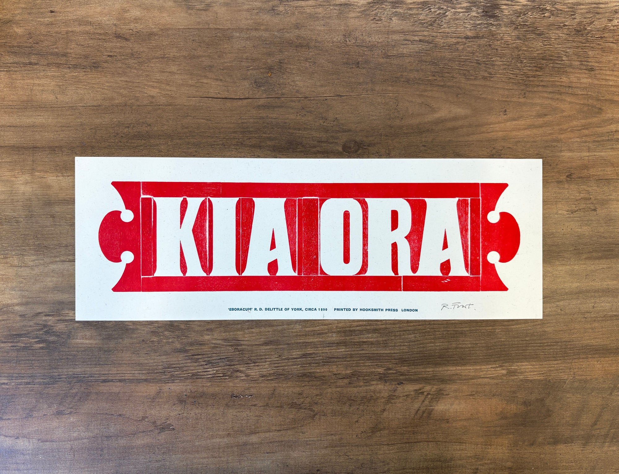 Kia Ora Print |