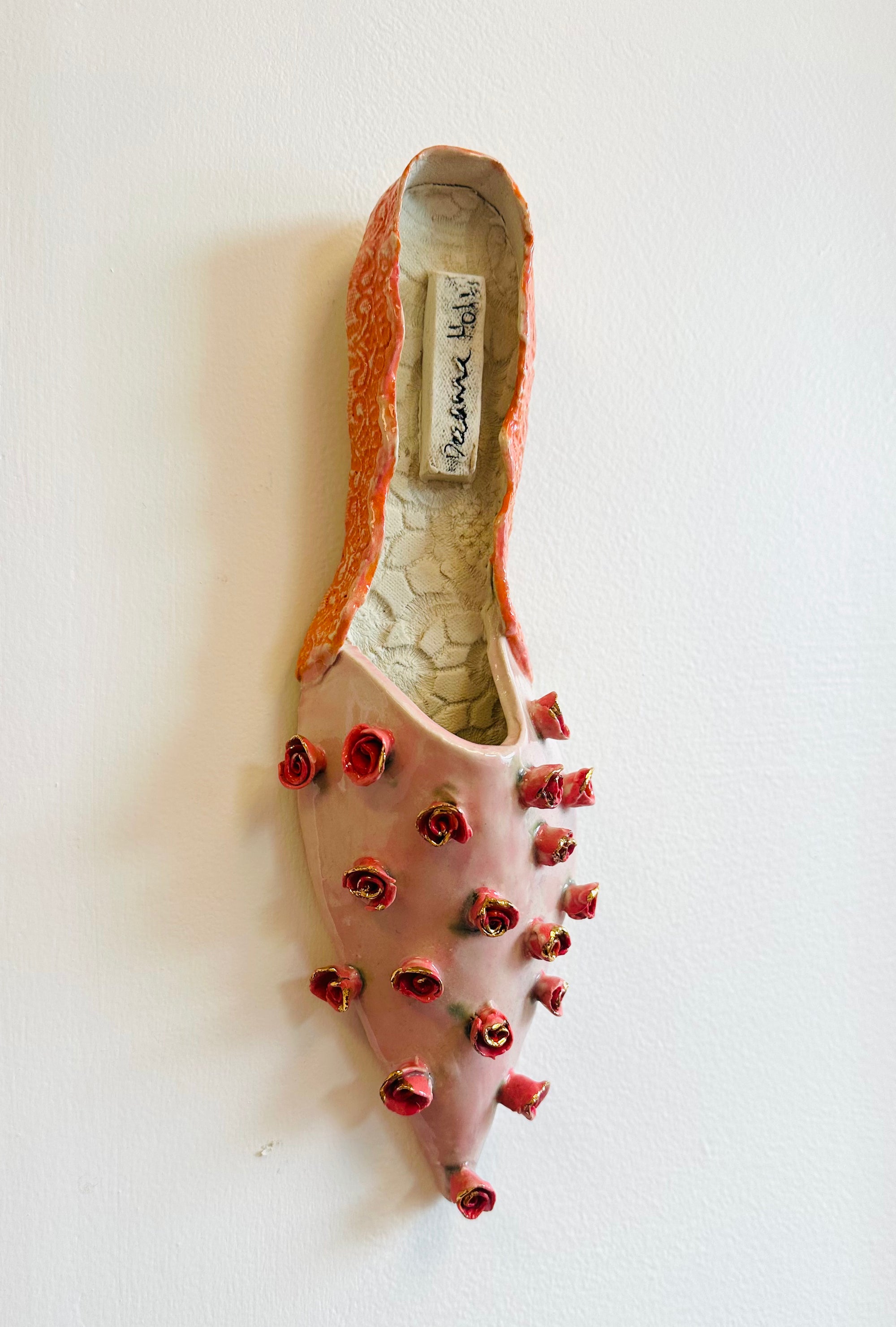 Floral Shoe (wall hanging)