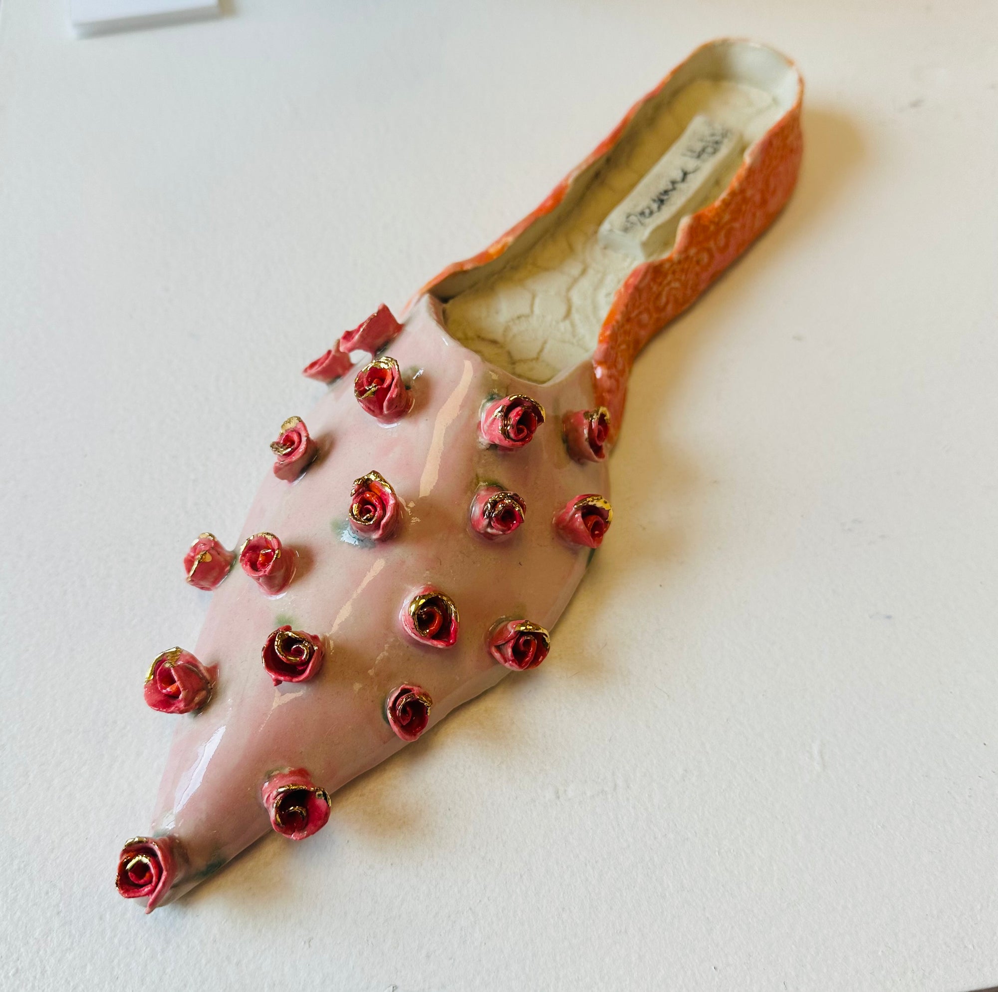 Floral Shoe (wall hanging)