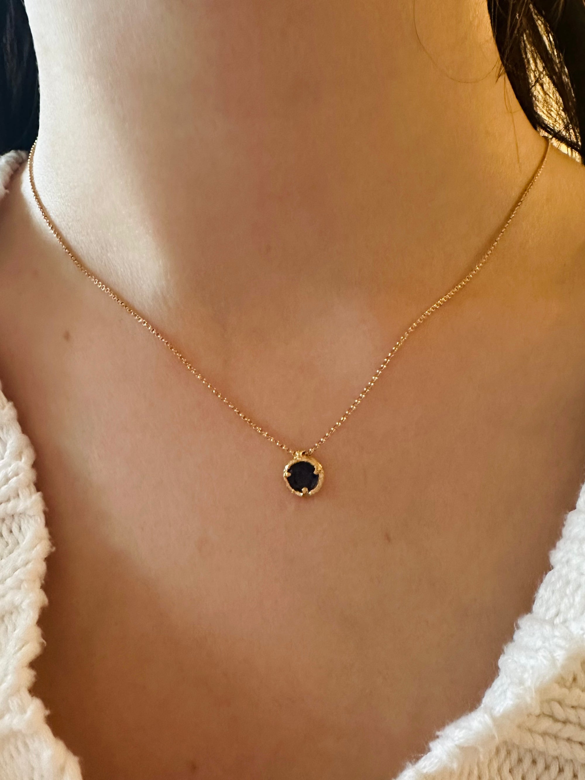 Briar Bud with Lolite Necklace