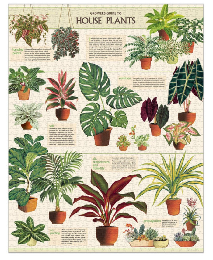 Vintage Plants Puzzle