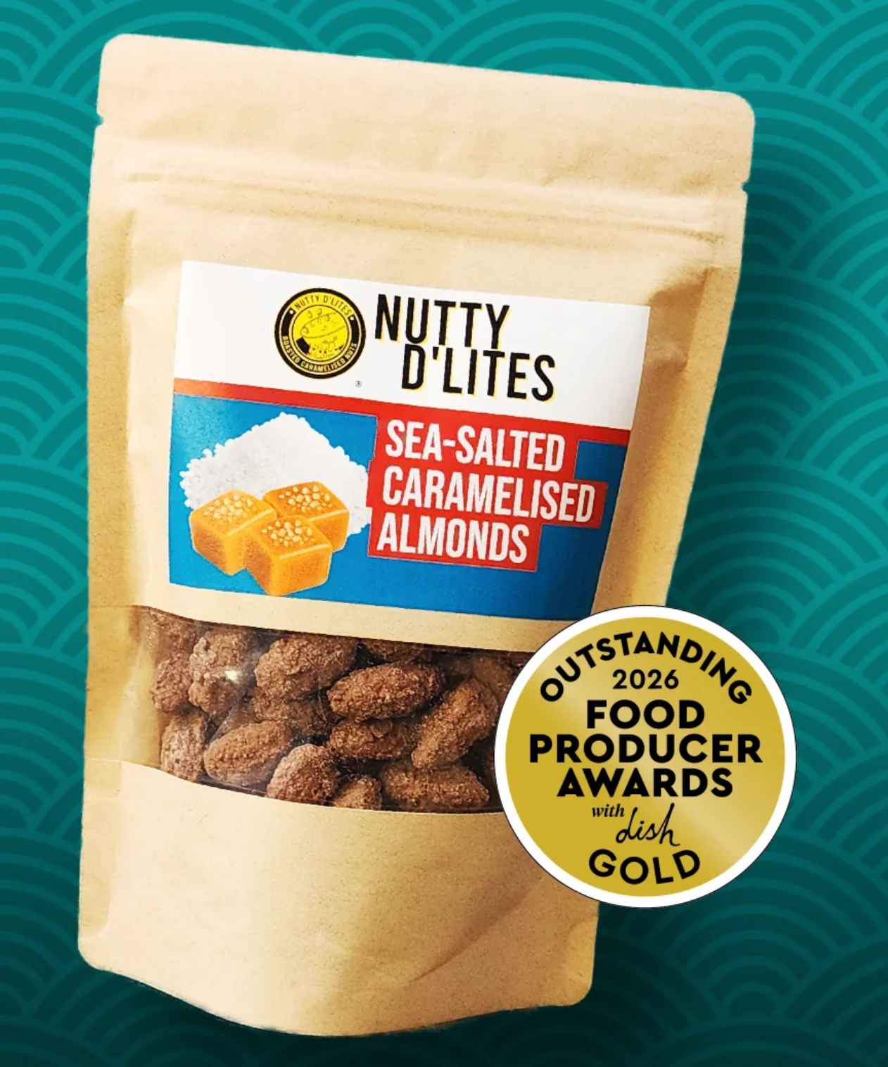 Sea-Salted Caramelised Almonds