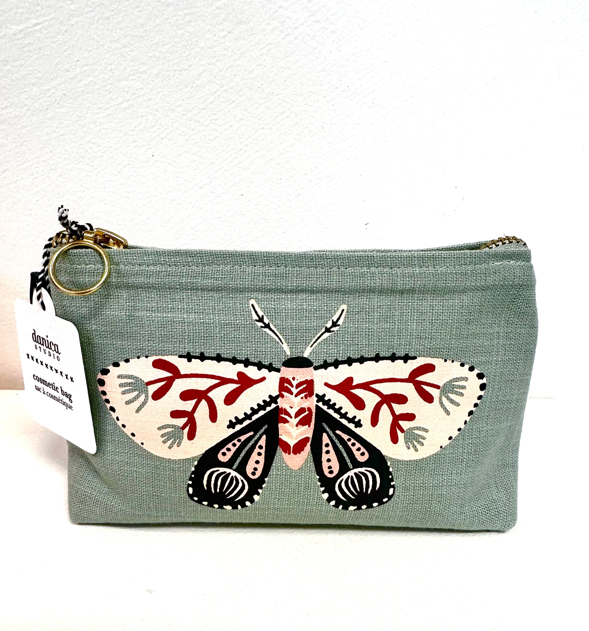 Moth Cosmetic Pouch