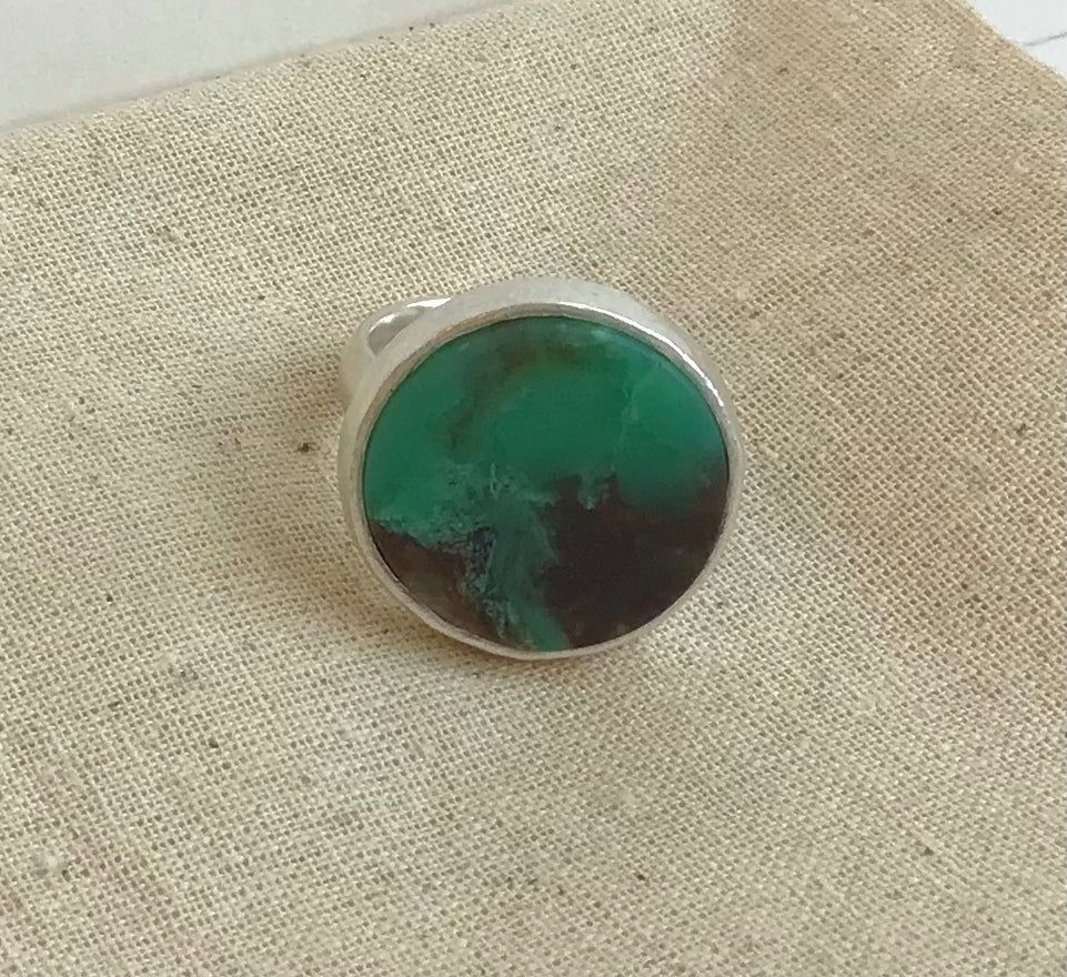 Chrysophase Ring