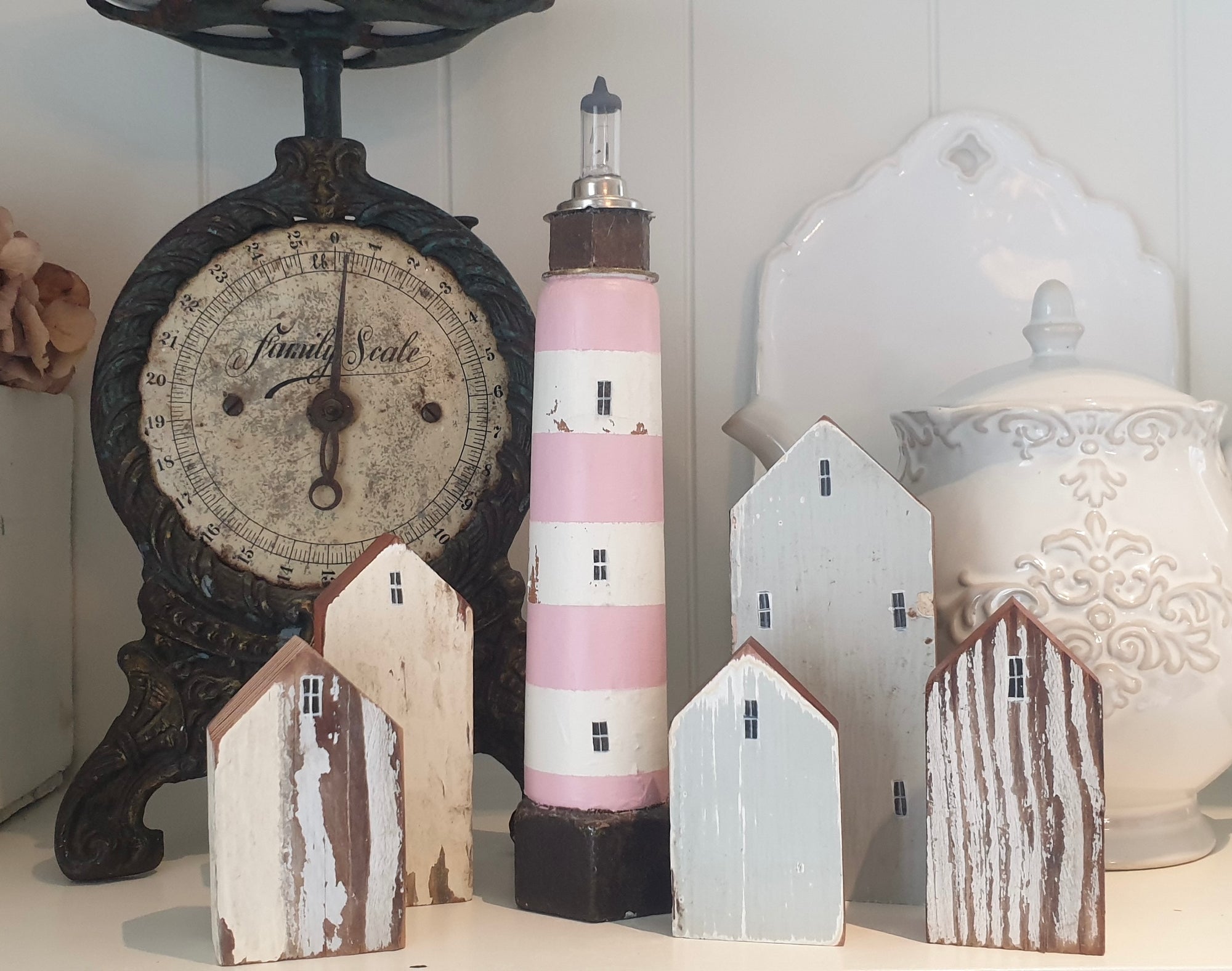 Wooden Lighthouse Set
